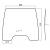 New Holland Boomer - szyba przednia